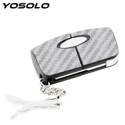 YOSOLO, 1 шт., стикер для ключей для Ford Focus, специальный размер, стикер для автомобиля, защита из углеродного волокна, аксессуары для интерьера