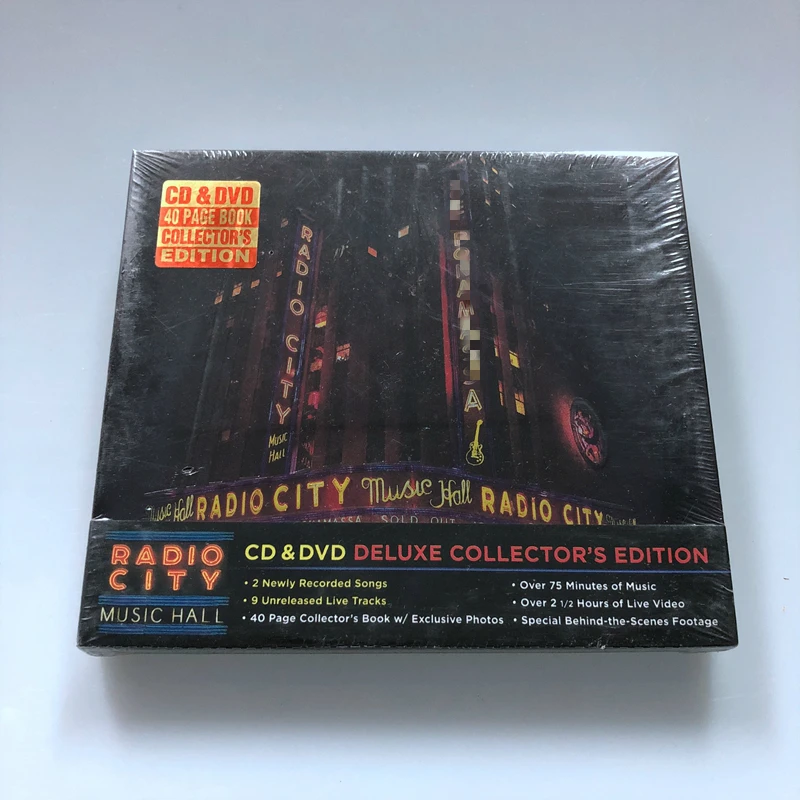 Поп-музыка прямая трансляция на радио City music Hall на автомобиль CD-PLUS DVD
