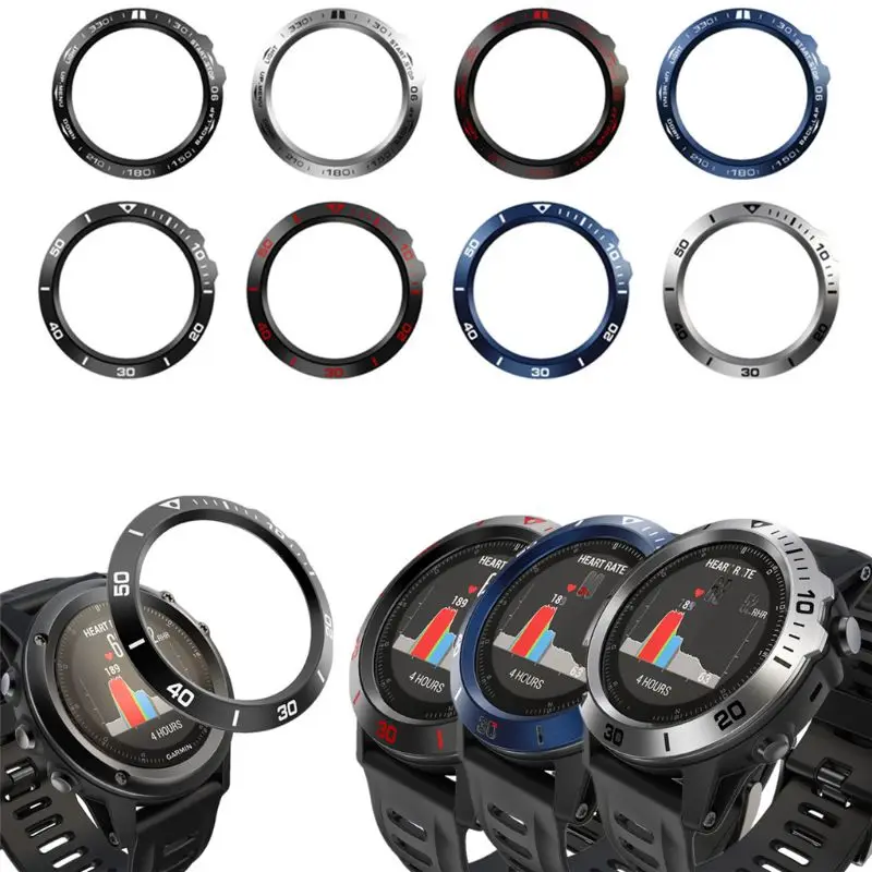 Металлический ободок кольцо Клей Металлическая крышка Замена для Garmin Fenix 3/feniix3 HR