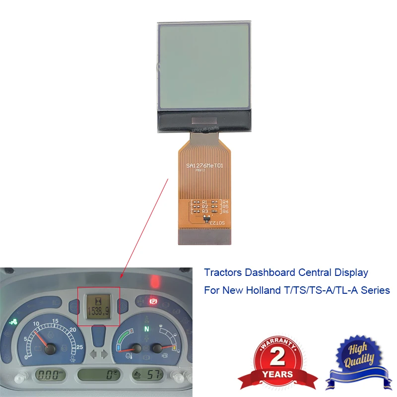 Dashboard LCD Display Screen for New Holland T TS Series TLA Series TSA Tractors 2004-2008