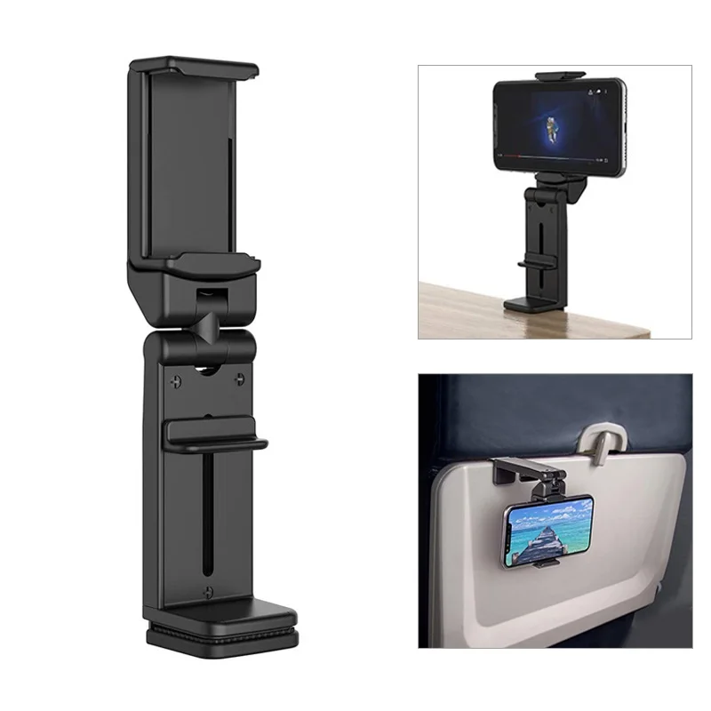 Travel Mobile Phone Holder Portable Flexible Travel Bracket Dining Table Stand Phone Desk Tablet