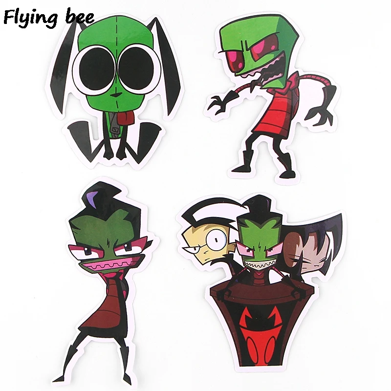 Flyingbee 38 шт. креативная тема Водонепроницаемая Автомобильная наклейка из ПВХ для
