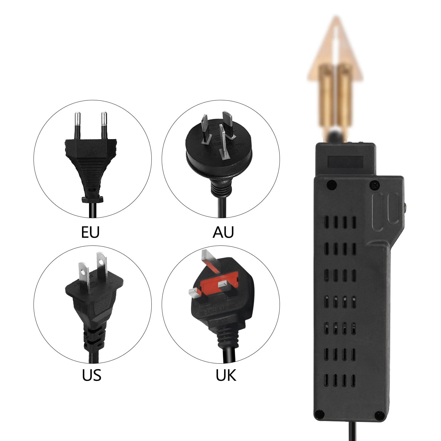 Professional Car Bumper Plastic Welders Soldering Iron for Car Repairing Plastic Welding Machines Welding Tool Hot Staplers best soldering iron