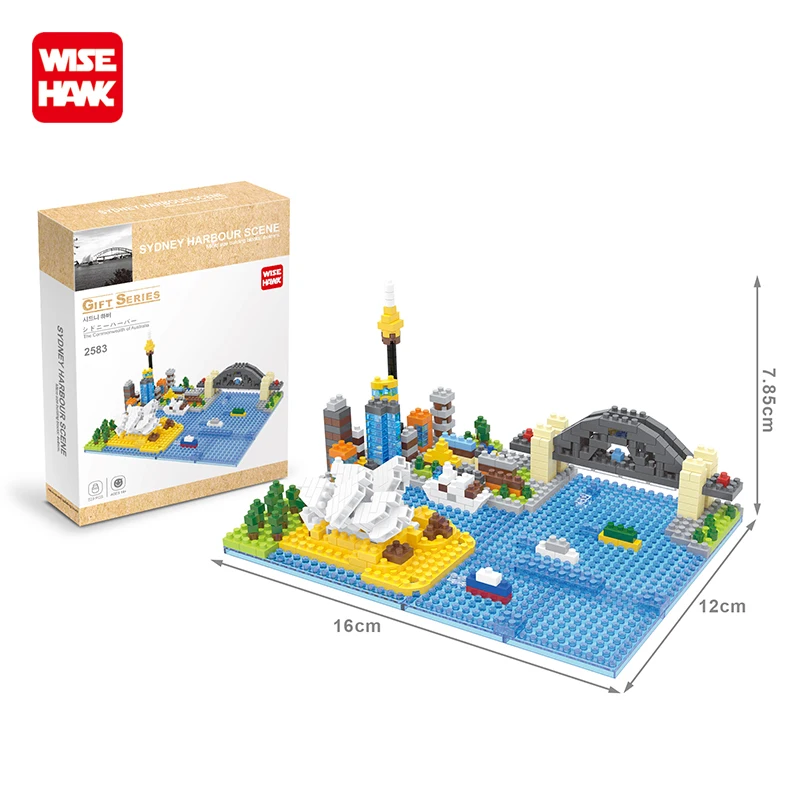 Популярная игрушка мини конструктор всемирно известная архитектура Сидней США