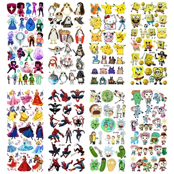 

5pcs /lot Water Proof Tattoo Girl Temporary Tattoos Body Women Sticker Tatoo Temporaire Homme Cool For Hand Kids Waterproof