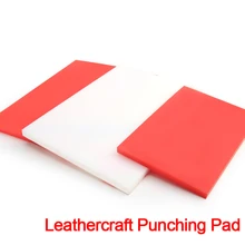 Leathercraft almofada de perfuração de borracha placa de plástico buraco de corte punch stamping ferramenta mesa mudo protetor esteira