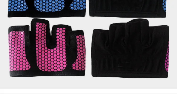 Перчатки для фитнеса с четырьмя пальцами мужские и женские нескользящие дышащие спортивные перчатки Гантели тяжелая атлетика