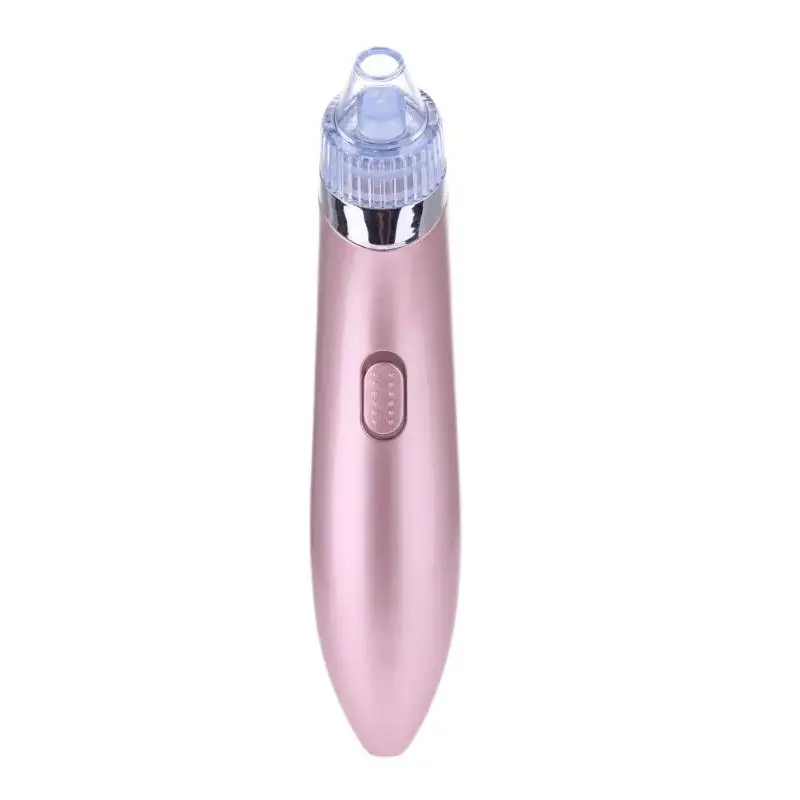 A(Rose gold) Electric Vacuum Pore Cleaner Pro Blackhead Vacuum Suction Acne Clean Exfoliating Cleansing Comedo Suction Pore Cleaner Skin Care - Цвет: A(Rose gold)