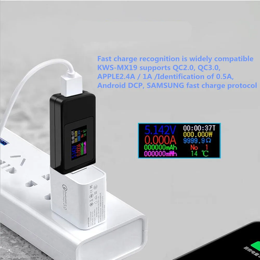 Тестер USB DC 4 V-30 V Напряжение счетчик времени Амперметр цифровой монитор отрезной Мощность индикатор банка Зарядное устройство индикатор 40% off