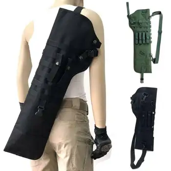 

Tactical Scabbard Sling Bag Outdoor Hunting Backpacks Holster Airsoft Gun Protection Storage Case Army Shoulder Strap and Pouch