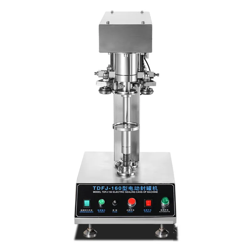 

Can Seal Machine Commercial Fully Automatic Cover Tool Plastic Tank Horses Mouth Lron Paper Tank Gland Tin Can Sealing Equipment