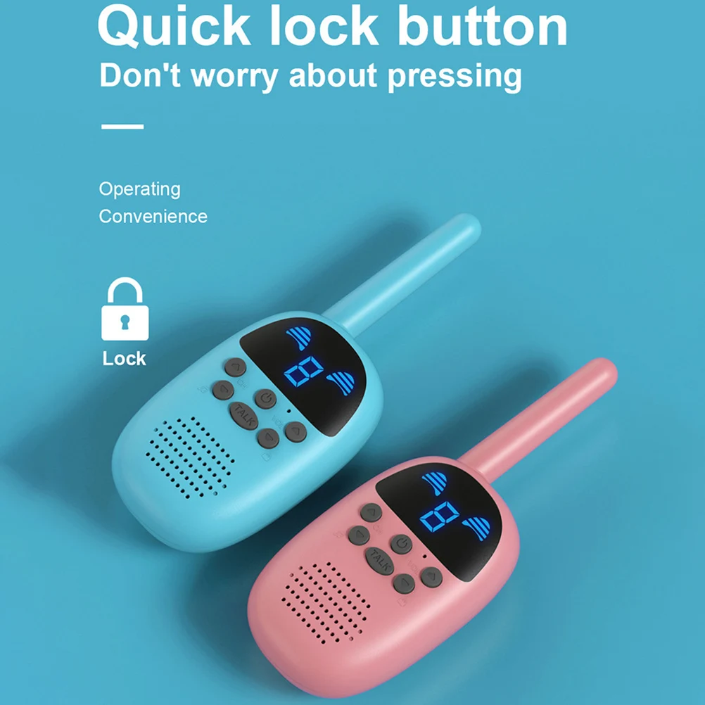 Портативный 1 пара Детские иди и болтай Walkie Talkie S родителей игра портативный беспроводной интерком говорящие игрушки для детей
