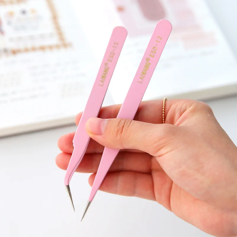 6 Designs Kawaii Cute Macarons Creative Stationery Tweezers DIY Washi Tape Stickers Gadget Multi-tool Tweezers Hand Account steel tweezers