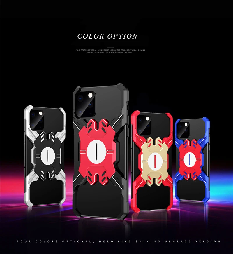 Алюминиевый металлический бампер чехол для iPhone 11 Pro Max XR X Xs Hero Elements тонкий противоударный безрамный чехол для iPhone 7 8 6 6s Plus