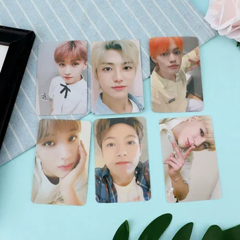 

6 Pcs/Set KPOP NCT DREAM We Boom Album Photo Card Hip Hop Self Made Paper Cards Autograph Photocard For Fan Collection