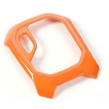 

Car Gear shift trim Orange Central Control Panel Decal Accessories 1pc