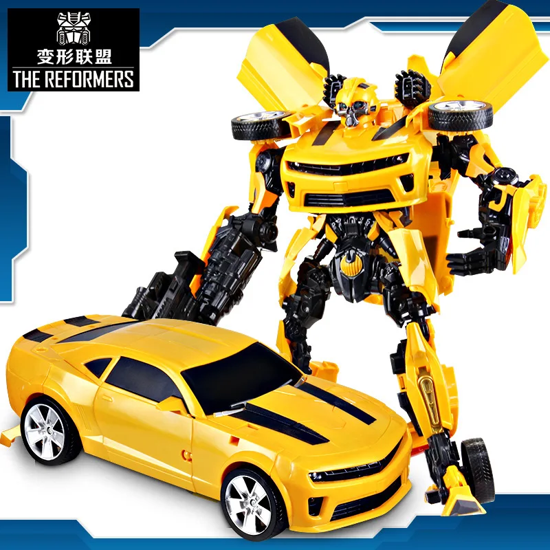 

40CM Transformation Robots Car Toys Optimus War Hornet Battle Blades Car Deformation Robot Model Boy Toys With Box