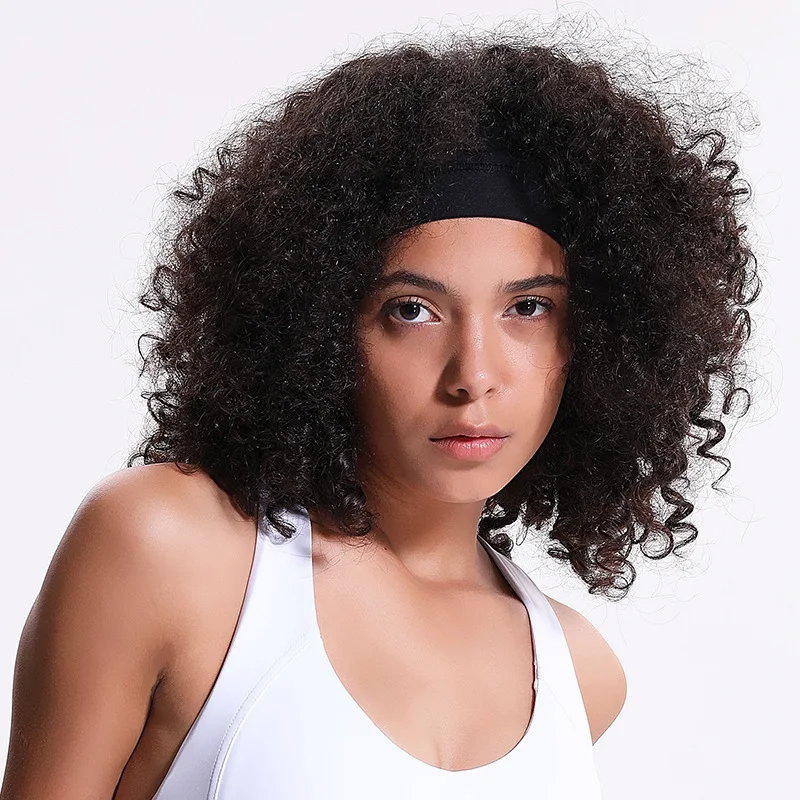 Eshtanga повязки на голову для йоги, Женская однотонная спортивная повязка на голову, аксессуары для волос, высокое качество, 2 шт. в партии