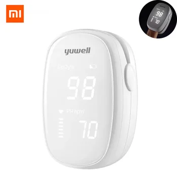 

Xiaomi YX102 Medical Oximeter Fingertip Pulse Premium Oximetro LED High-speed sensor Auto power off SpO2 Health Monitors