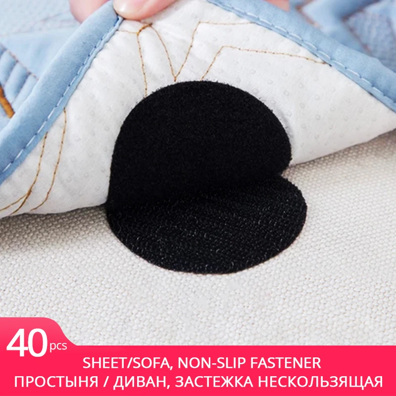 Soporte Universal para colchón y sábanas, accesorio antideslizante de sujeción para cojines y sofás, pinzas para el hogar, 10/40 Uds.