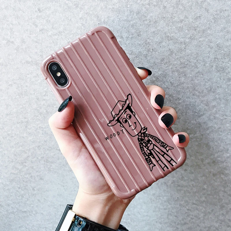 Чехол для телефона Toy Story Buzz Woody Samsung Galaxy S10 S9 S8 Plus Lite Note 9 10 Pro мягкий чехол накладка