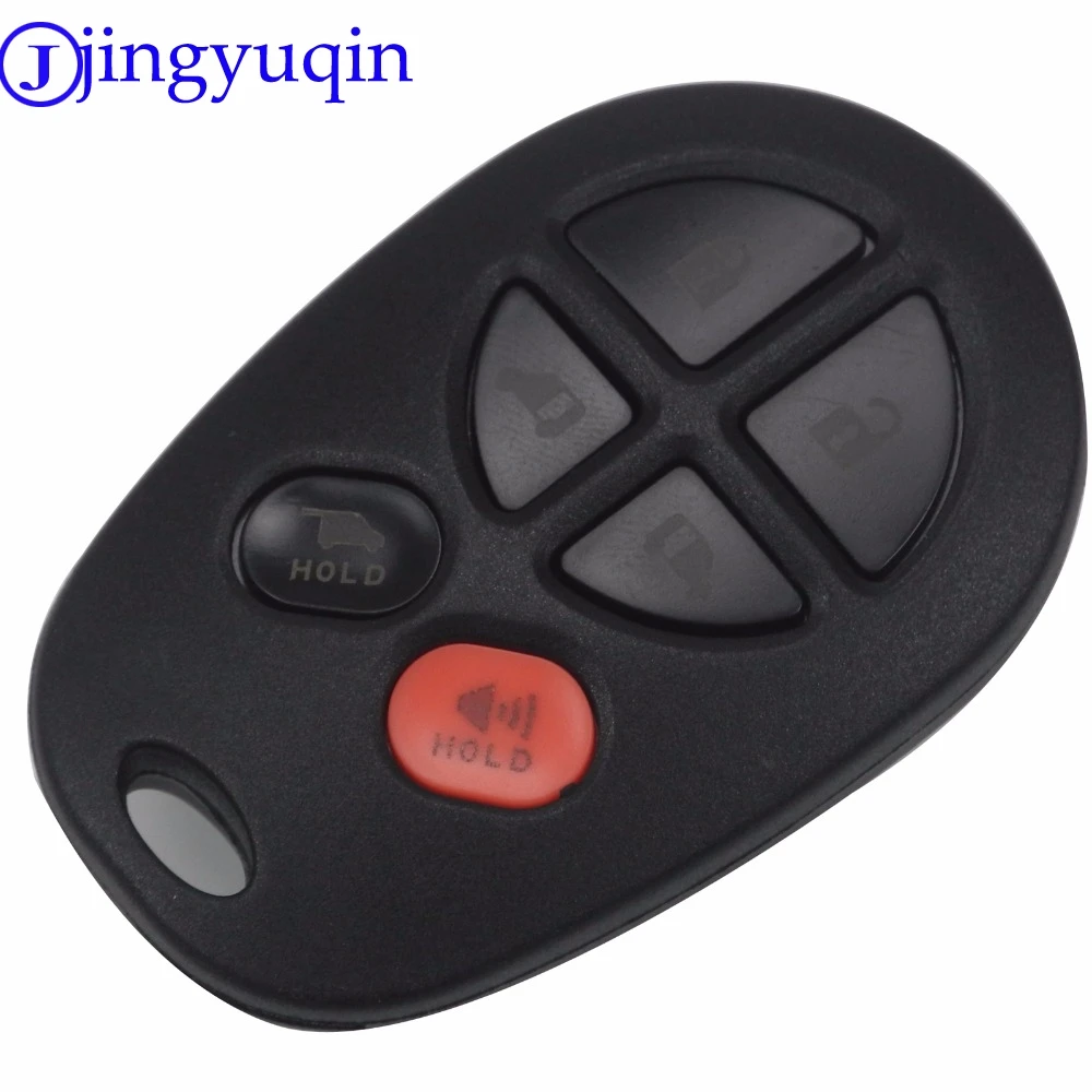 Дистанционный ключ брелок от машины jingyuqin 6 кнопок чехол для Toyota Sienna 2004 2005 2006 2007 2008