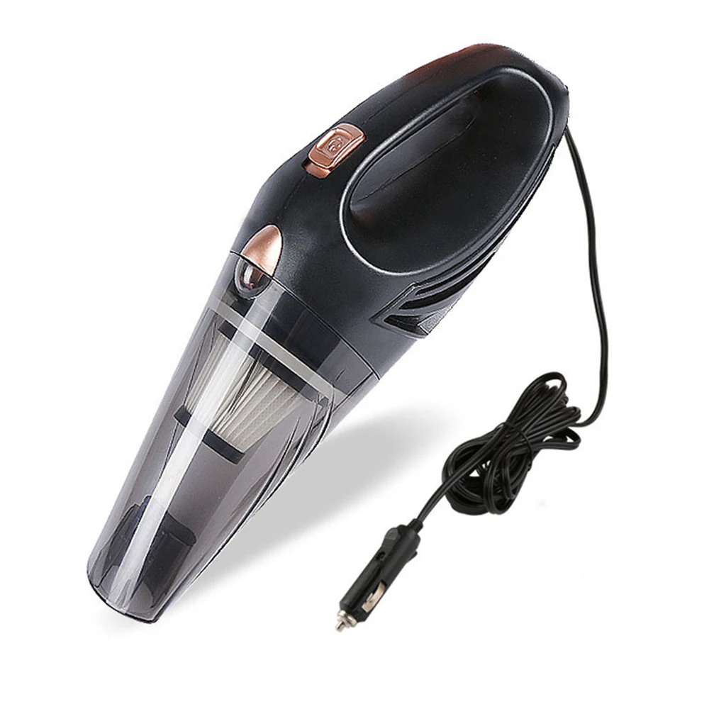 3000Pa Handheld 12V Strong Suction Vacuum Cleaner For Car Wet&Dry Dual Use Car Electronics Spare Filter Vacuum Cleaner