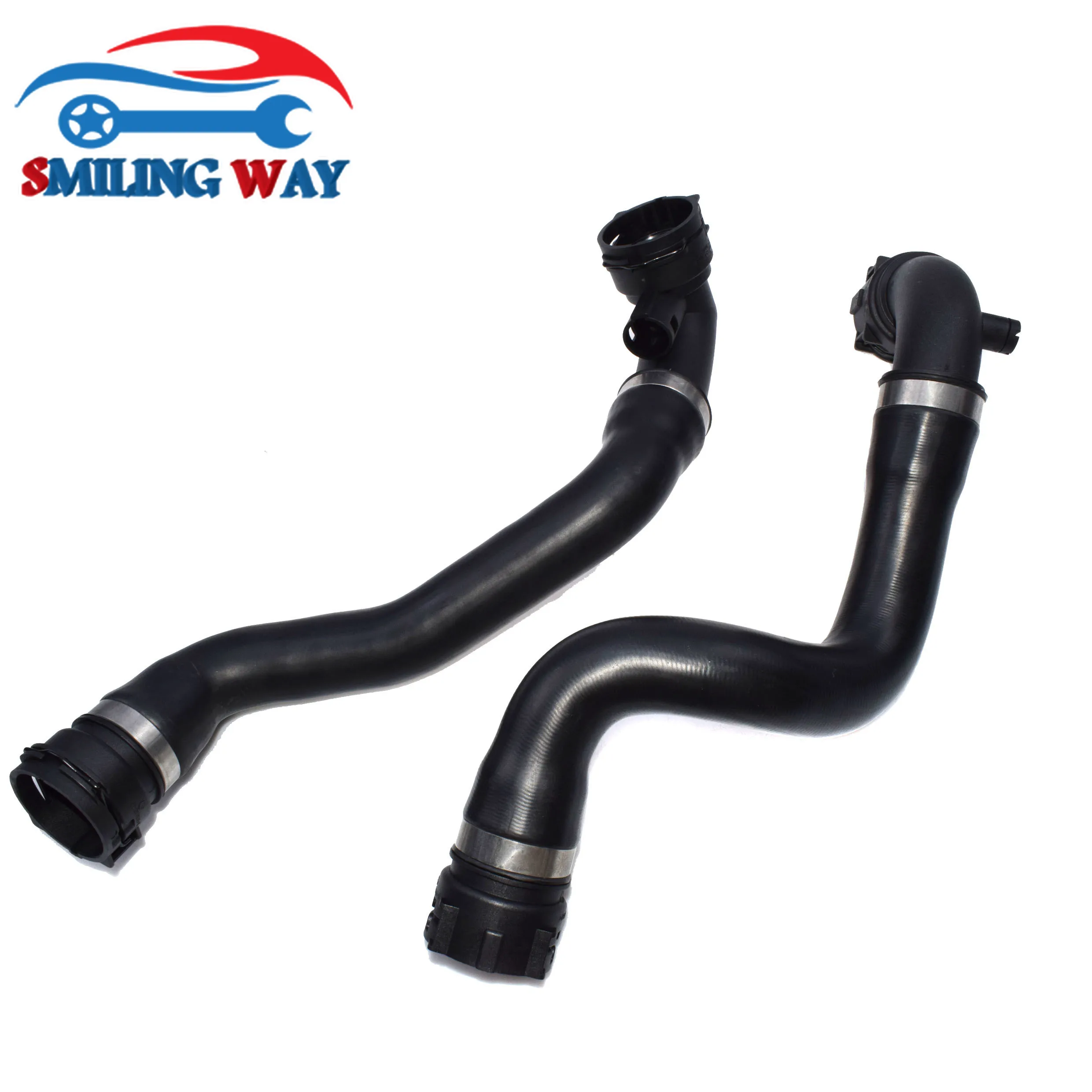 Smiling Way# Air Intake Tube Elbow Boot & Upper + Lower Coolant