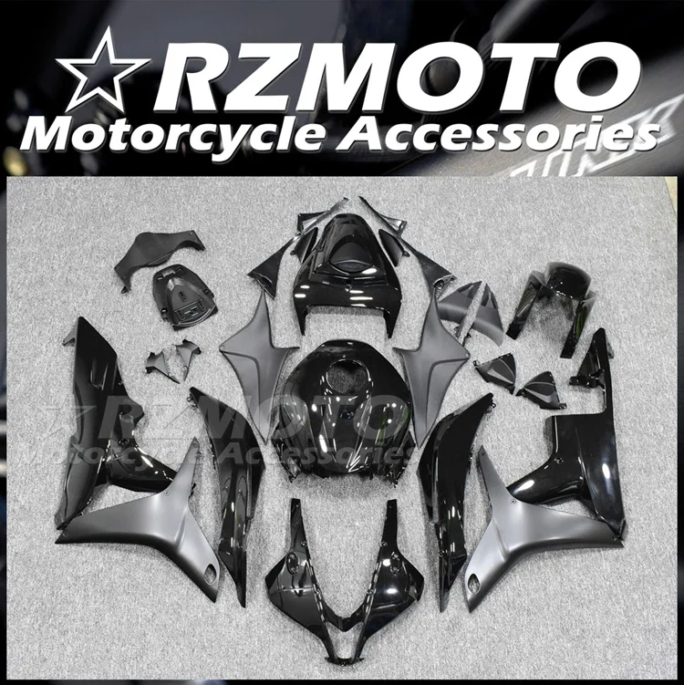 

4Gifts Injection Mold New ABS Whole Fairings Kit Fit for HONDA CBR600RR F5 2007 2008 07 08 Bodywork Set Nice Black