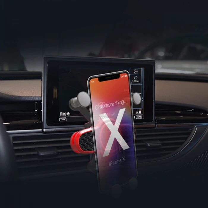 Автомобильный держатель для телефона с креплением на вентиляционное отверстие, кронштейн для универсальных смартфонов TD326