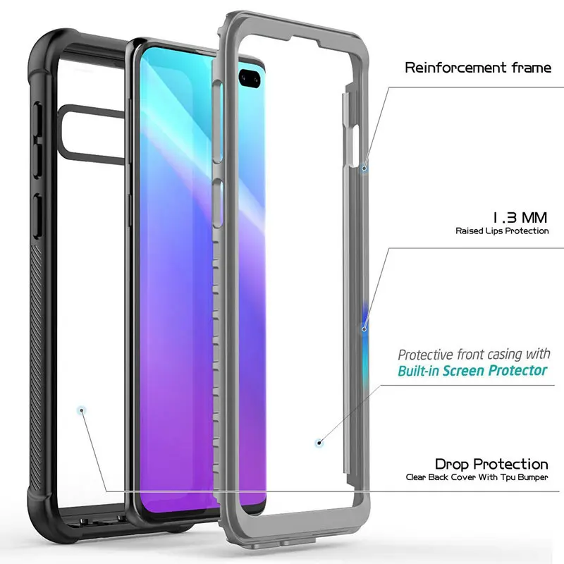 Crystal Back Panel 360 Protection For Coque Samsung S20 Ultra Case Samsung Galaxy Note 20 Ultra Note 10 Plus S10 e Note20 Bumper Crystal Back Panel 360 Protection For Coque Samsung S20 Ultra Case Samsung Galaxy Note 20 Ultra Note 10 Plus S10 e Note20 Bumper