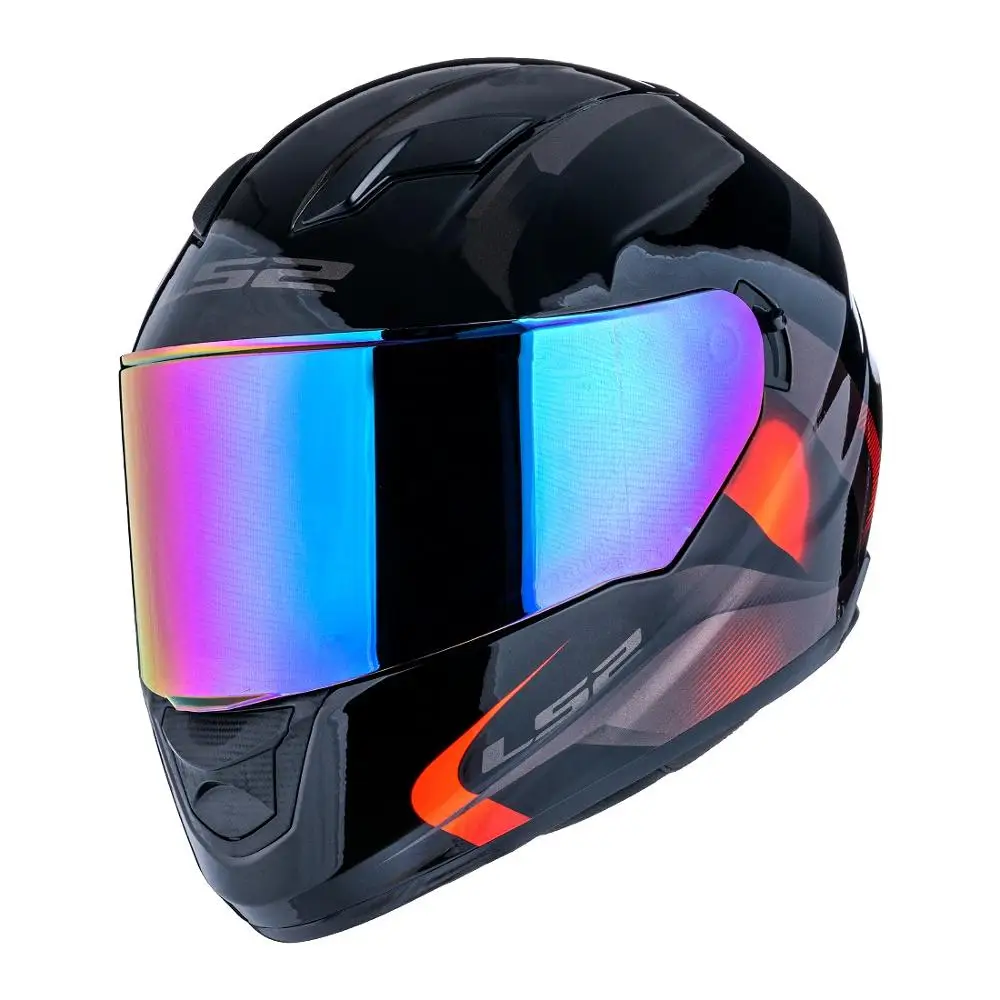 LS2 Visor For FF328 FF353 Rapid Crypt Graphic Full Face Motorcycle