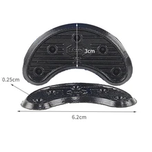 10 шт. = 5 пар, pomoted, черная обувь на высоком каблуке наклейка на подошву обуви/забота о ногах, подходит для различных видов дорожного покрытия вкладыш для пятки Нескользящие сапоги на резиновой подошве на каблуке гвардии Стикеры s