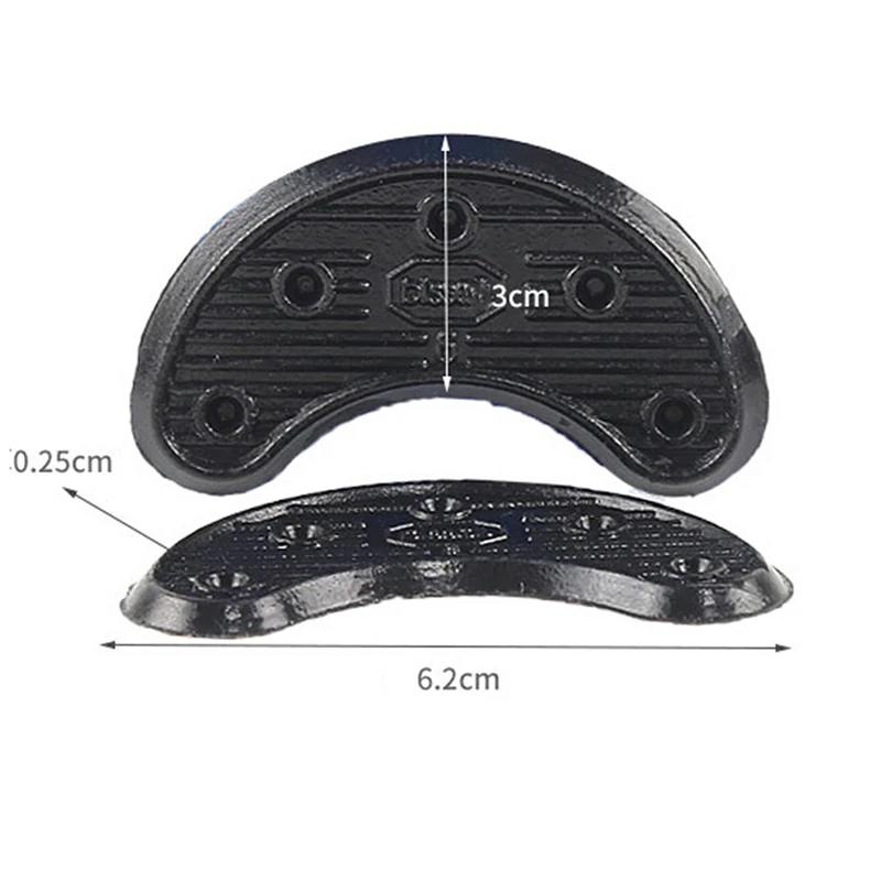 10pcs=5Pair Black Shoes Heel Sole Sticker Shoe/Foot Care AntiWear Heel