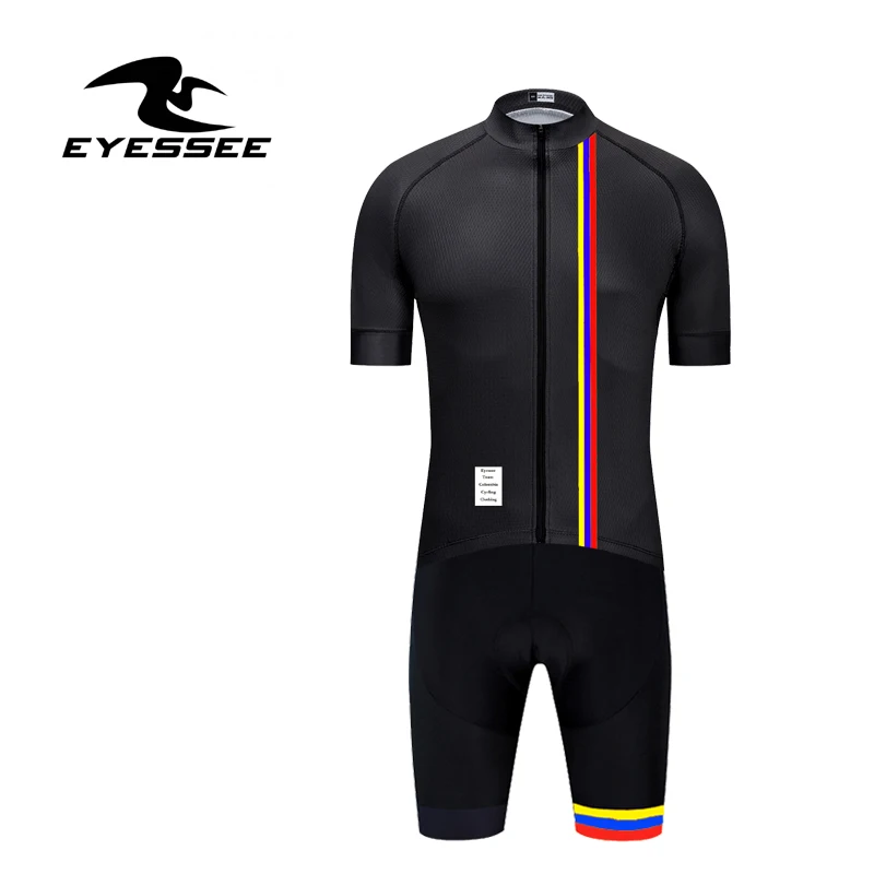 Triatlon 3 вида цветов! Коламбия велокостюм велосипедная одежда eyessee Pro велосипедная одежда спортивный комбинезон мужской триатлон, Велоспорт одежда - Цвет: Triatlon