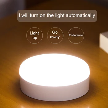 

Wireless LED Motion Sensor Light Bedroom Wardrobe Closet Aisle Night Light CLH@8