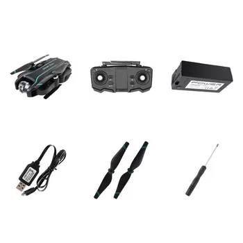 

S17 Optical Flow Folding Uav Electric Adjustable 4K Dual Lens 1080P Hd Aerial Folding Quadcopter Toy