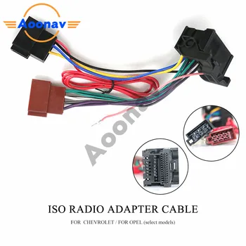 

12-131 ISO for CHEVROLET for OPEL (select models) Radio Adapter Wiring Harness Connector Lead Loom Cable Plug