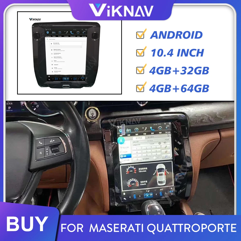 

Автомобильный Радио мультимедийный плеер для Maserati Quattroporte 2013 2014 2015 2016-2020 автомобильный аудио dvd-плеер GPS навигация android авто