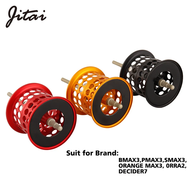 Катушка рыболовная из алюминиевого сплава для Abu BMAX3/PMAX3/SMAX3/ORANGE