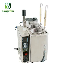 Профессиональная макароноварка 6л столешница электрическая лапшеварка с 3 корзинами Автоматическая корзина освещение лапши машина для приготовления пищи