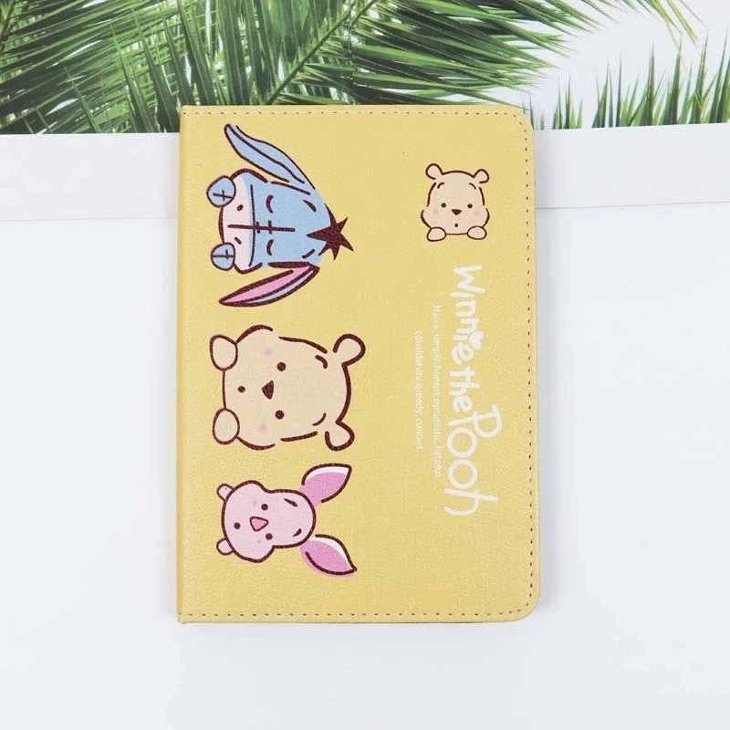 

Cartoon Bear Pattern Ultra Thin Smart Case For iPad Air New iPad 9.7 Stander Cover For iPad 234 mini 123 4 5 Auto Wake Up/Sleep