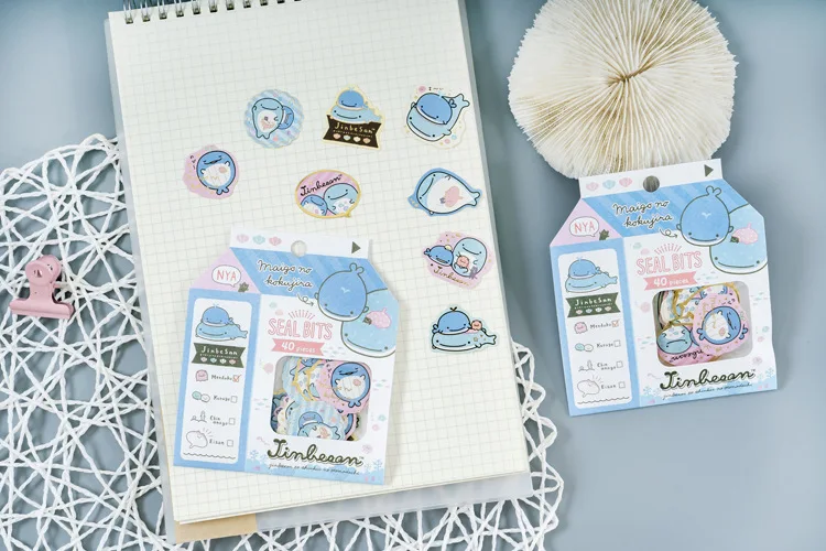 30 шт Kawaii КИТ наклейки милые канцелярские наклейки декоративные наклейки для детей DIY Дневник принадлежности для скрапбукинга