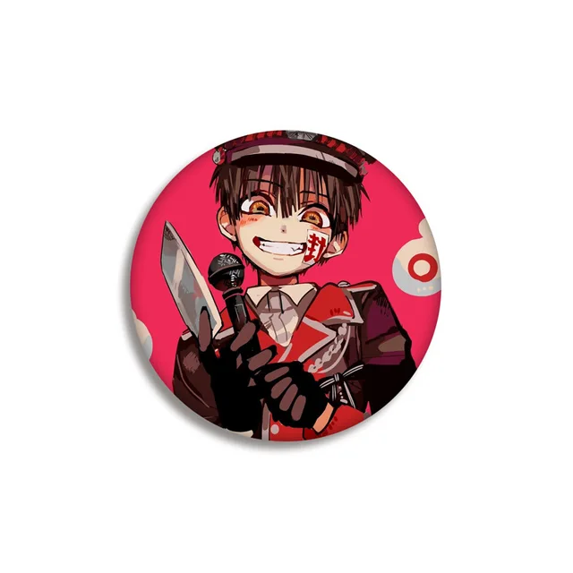 Toilet Bound Hanako Kun Anime Badges on a Backpack NENE Anime Icons Pins Badge Decoration Brooches Metal Badges For Clothes DIY 12