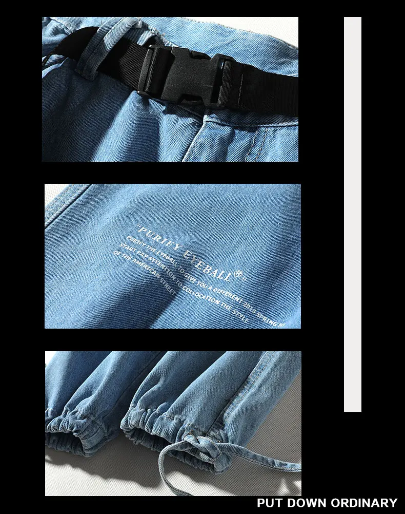 60% OFF Men's Jeans Pants Casual Straight Fleece Lining Trousers Male Stretch Work Pants Black Blue Trousers z3