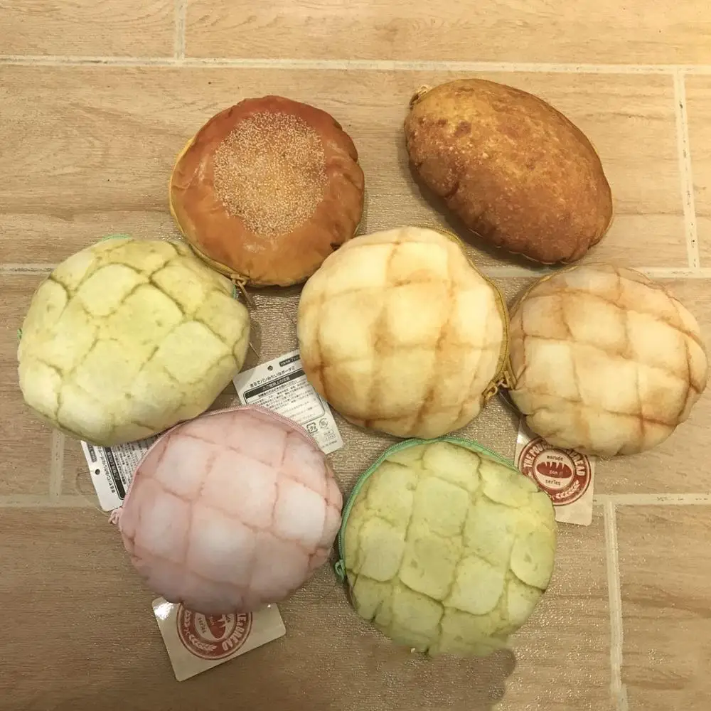 

Simulated food bread pineapple bag pocket bag мягкие игрушки