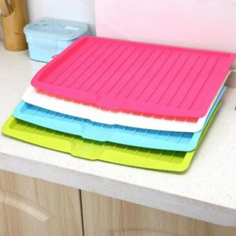 

Home Kitchen Practical Dishes Sink Drain Pallets Storage Rack Dish Draining Board Vegetable Fruit Drying Waterproof Drain Shelf