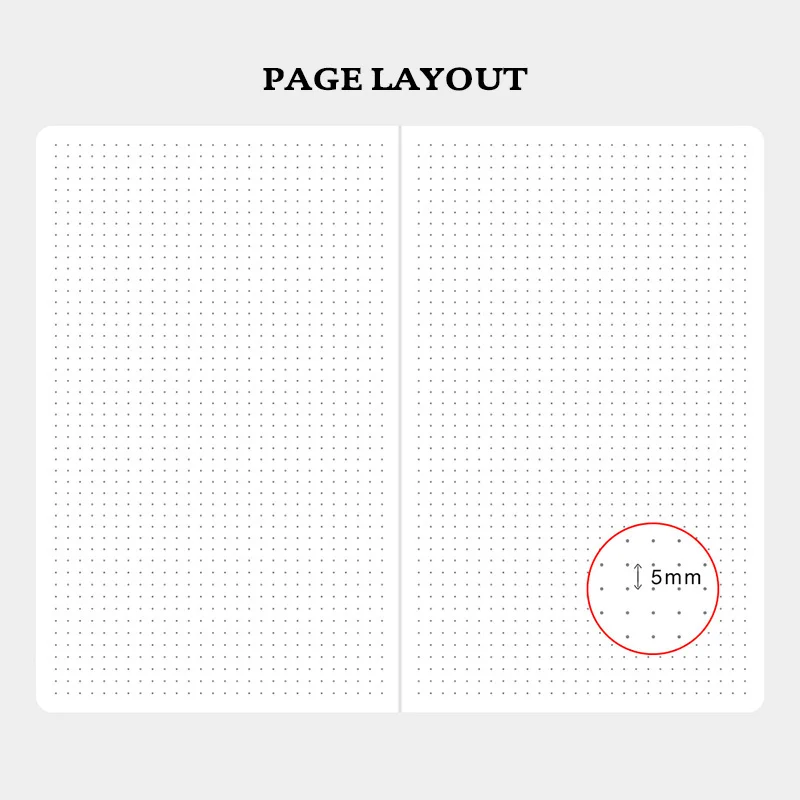 Paris Bala Pontilhada Caderno Dot Grid Journal Capa Dura Banda Elástica Viagem Diário Planejador a5 3 A5 paris bala pontilhada caderno dot grid
