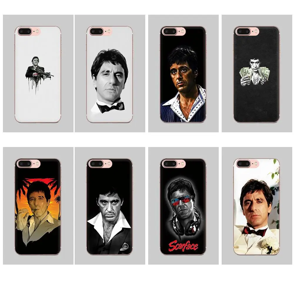 Scarface Tony Montana For LG K50 Q6 Q7 Q8 Q60 X Power 2 3 Nexus 5 5X V10 V20 V30 V40 Q Stylus Soft Cases Cover | Мобильные телефоны