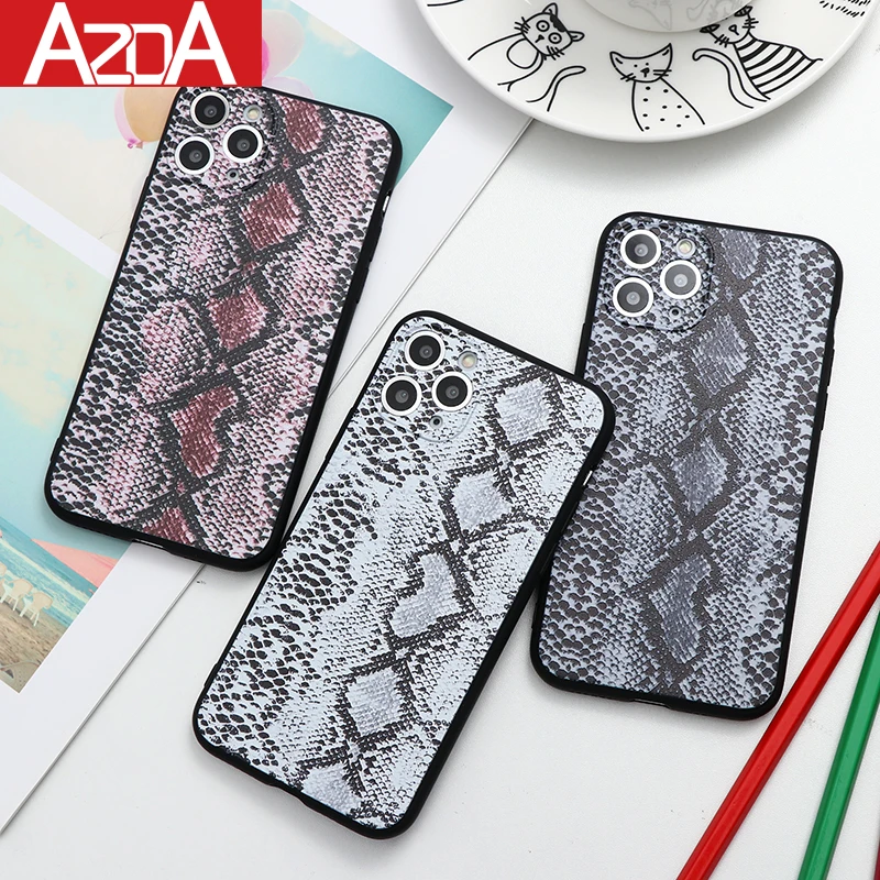 

Snake Skin 3D Emboss Print Soft TPU Fundas Phone Cases For iPhone 11 Pro XS Max XR X 5 5S SE 2020 6 6 7 8 Plus Case Cover Coque